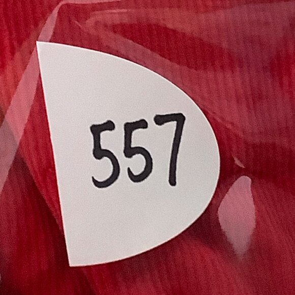 Vtg Embroidered Sleeveless Corduroy Jumper Dress Apple Tree House Girl Red 3T - Picture 8 of 8